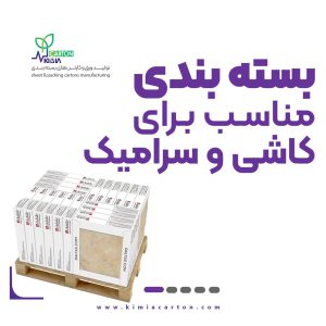 Suitable packaging for ceramic tile cartons